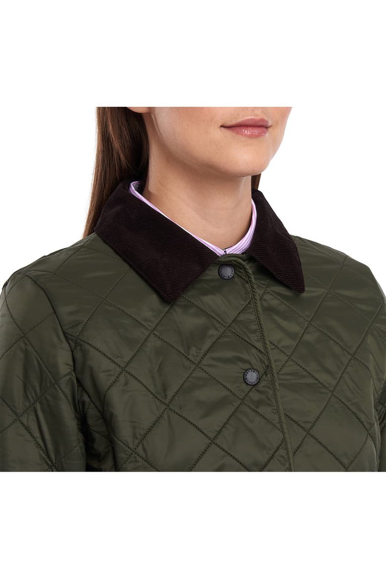 Deveron Polarquilt Quilted Jacket, Alternate, color, OLIVE/PEARL