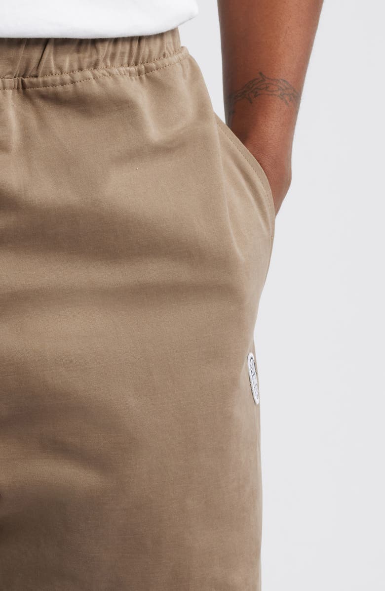 STANDARD ISSUE PD Cotton Blend Drawstring Slacker Pants, Alternate, color, Suede