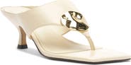 Arezzo Coraline Kitten Heel Flip Flop