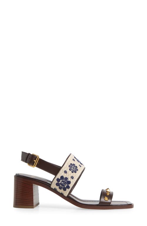 Valentino Garavani County Slingback Sandal In Fondant