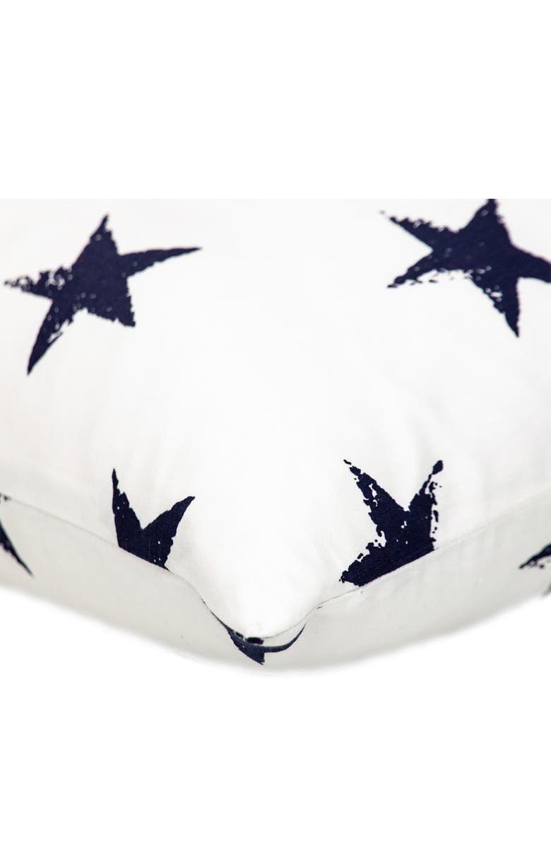 PARKLAND COLLECTION Star Cotton Pillow, Alternate, color, White