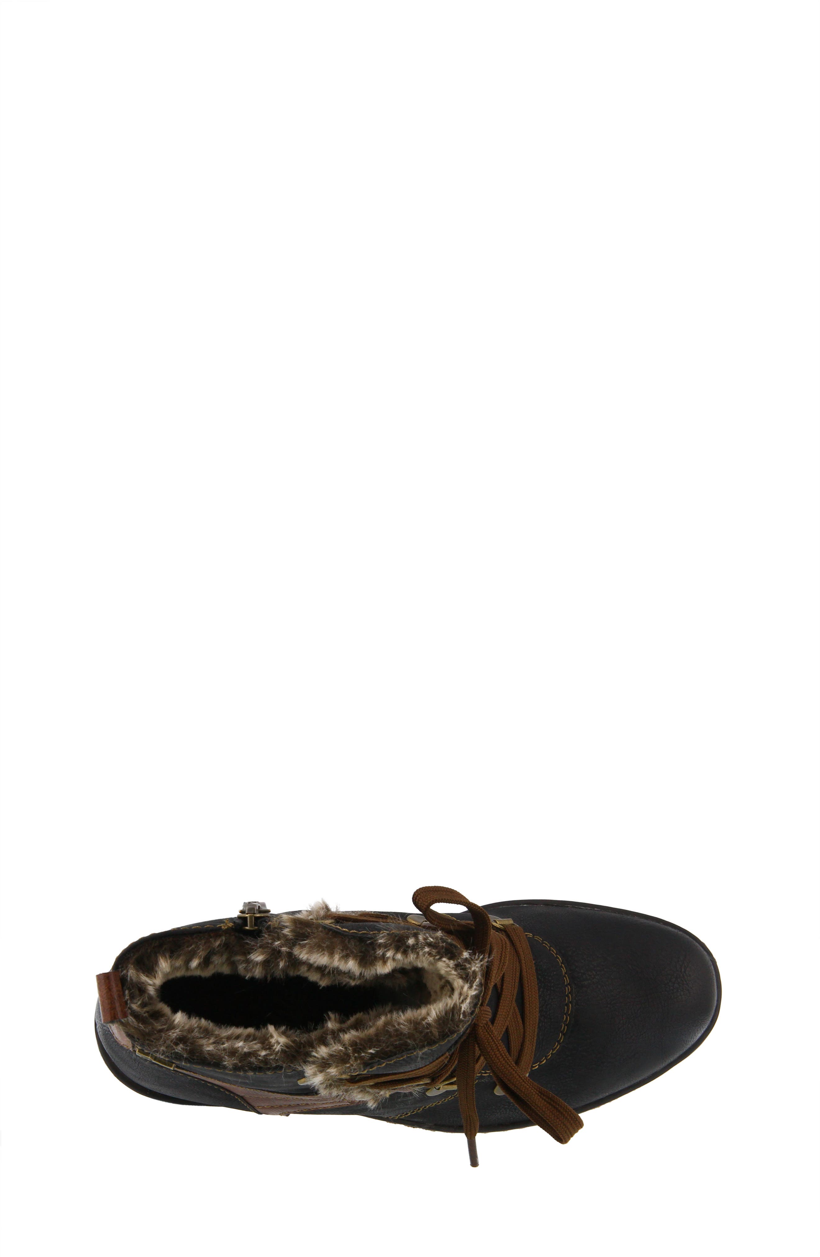 Spring Step Micha Faux Fur Lined Hiking Boot, Alternate, color, 