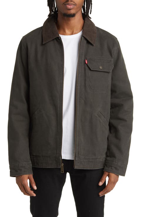 Corduroy Collar Workwear Jacket