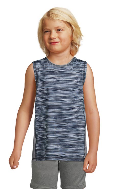 Boys Sleeveless Active Tee