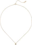 Dean Davidson Mini Pavé Cubic Zirconia Pendant Necklace