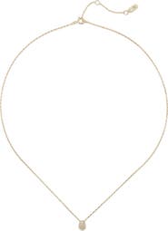 Dean Davidson Mini Pavé Cubic Zirconia Pendant Necklace