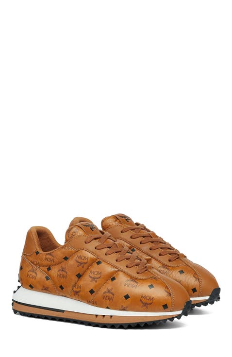 Women's Diamante Lo Sneakers in Quilted Monogram Leather