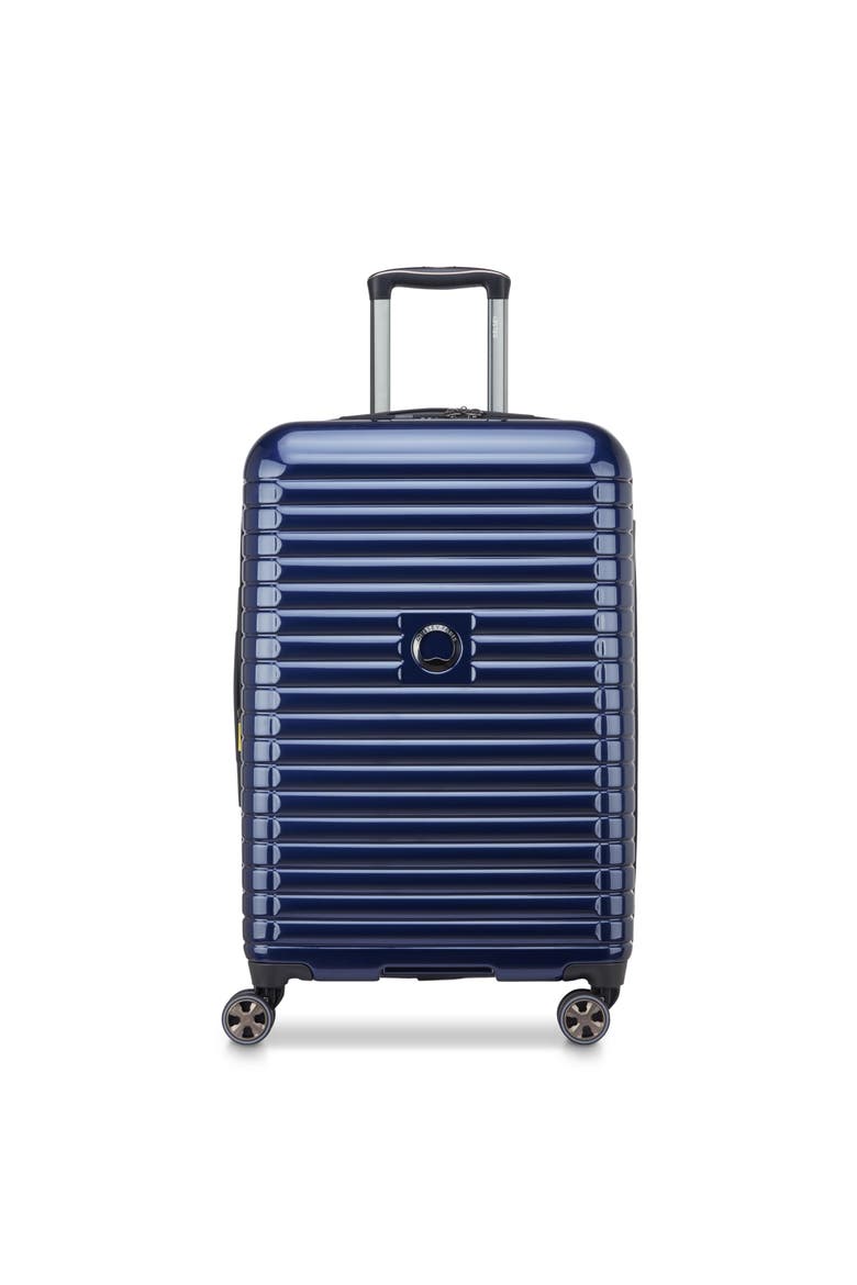 Cruise 3.0 Hardside Expandable 24" Medium Checked Spinner Luggage, Main, color, Deep Sea Navy