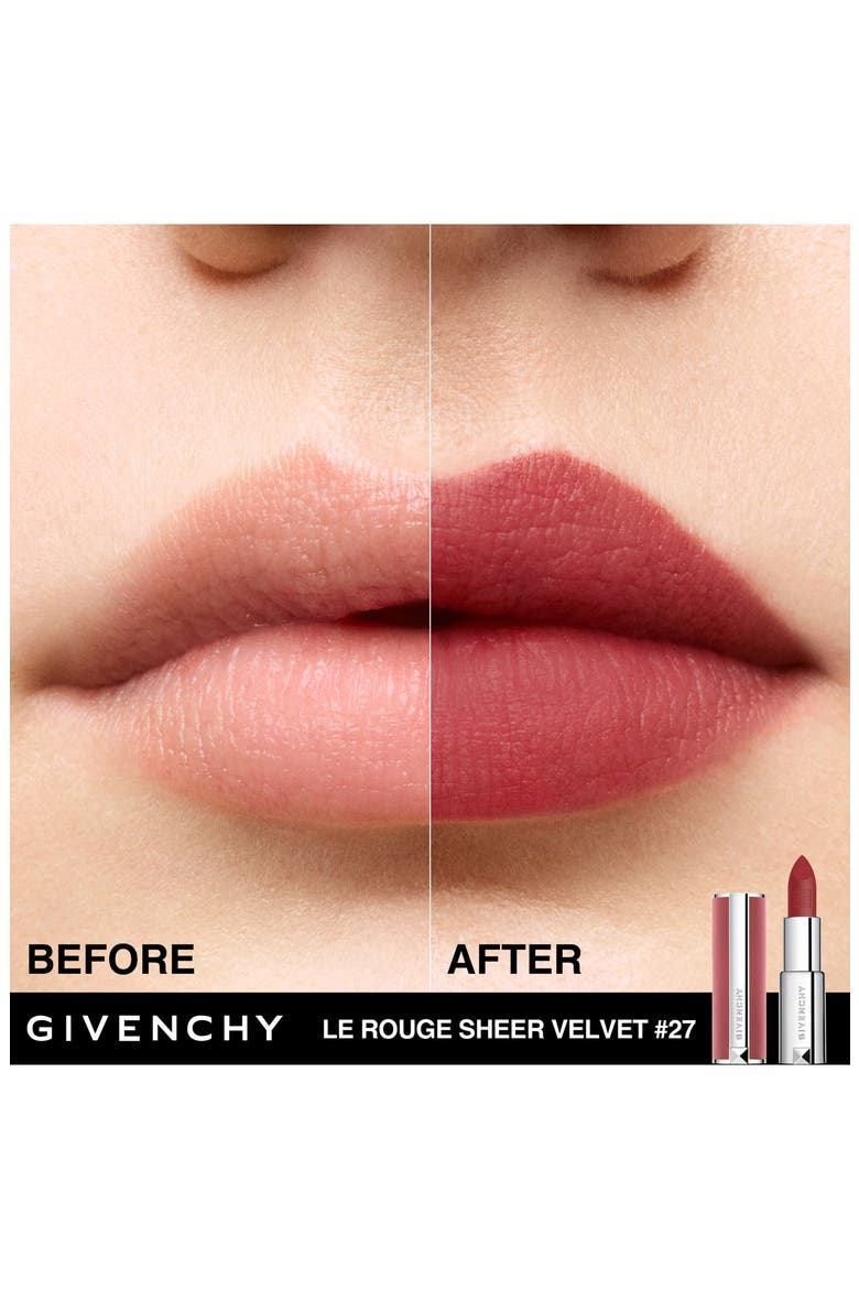 Le Rouge Sheer Velvet Matte Lipstick, Alternate, color, N27