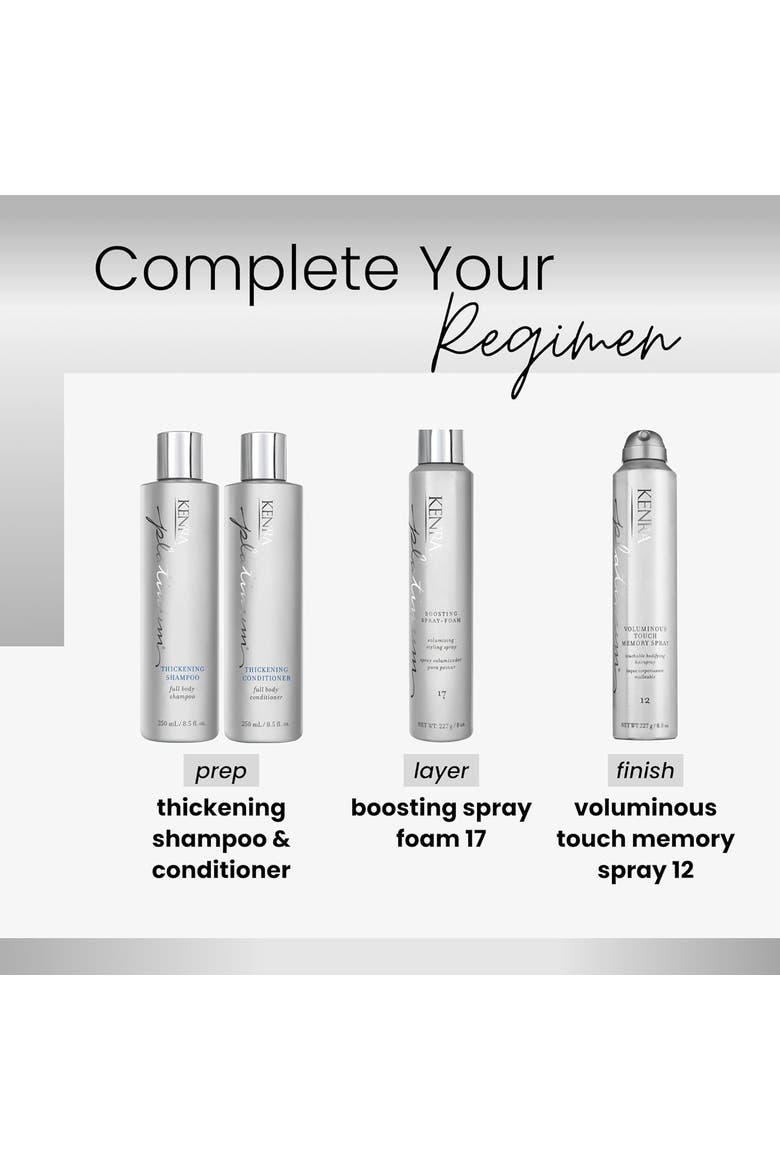 #12 Platinum Voluminous Touch Memory Spray 8 oz, Alternate, color, N/A
