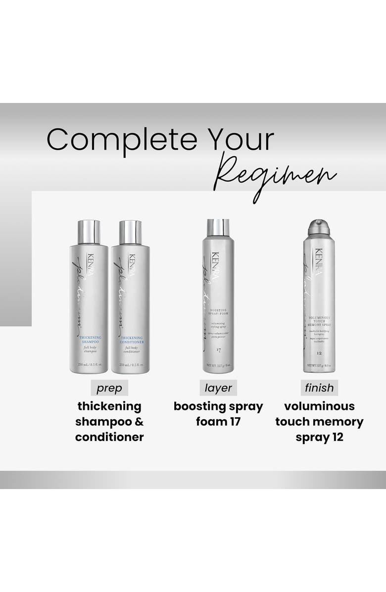 KENRA #12 Platinum Voluminous Touch Memory Spray 8 oz, Alternate, color, N/A