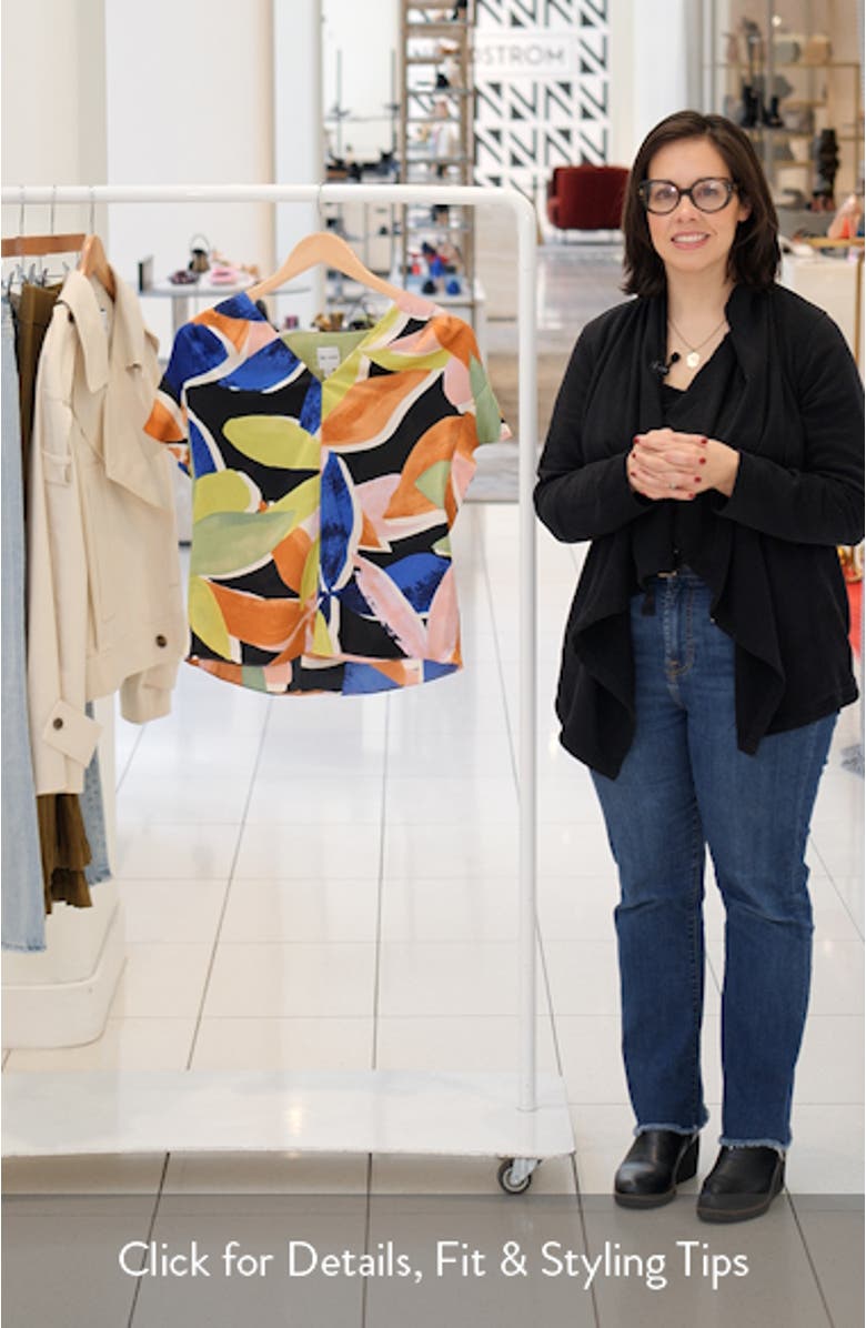 Mega Blooms Flutter Sleeve Top, sales video thumbnail