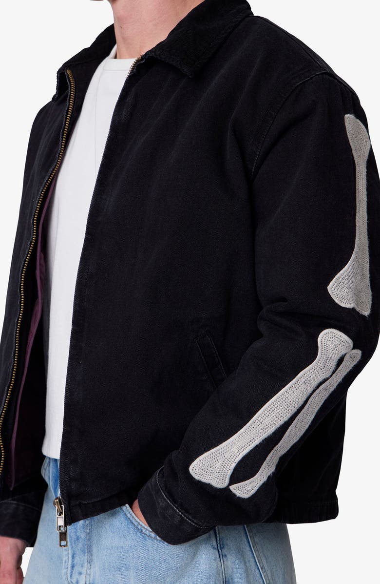 mnml Skeleton Work Jacket, Alternate, color,