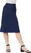 24sevenKid Casual Elastic Waist A-Line Skirt