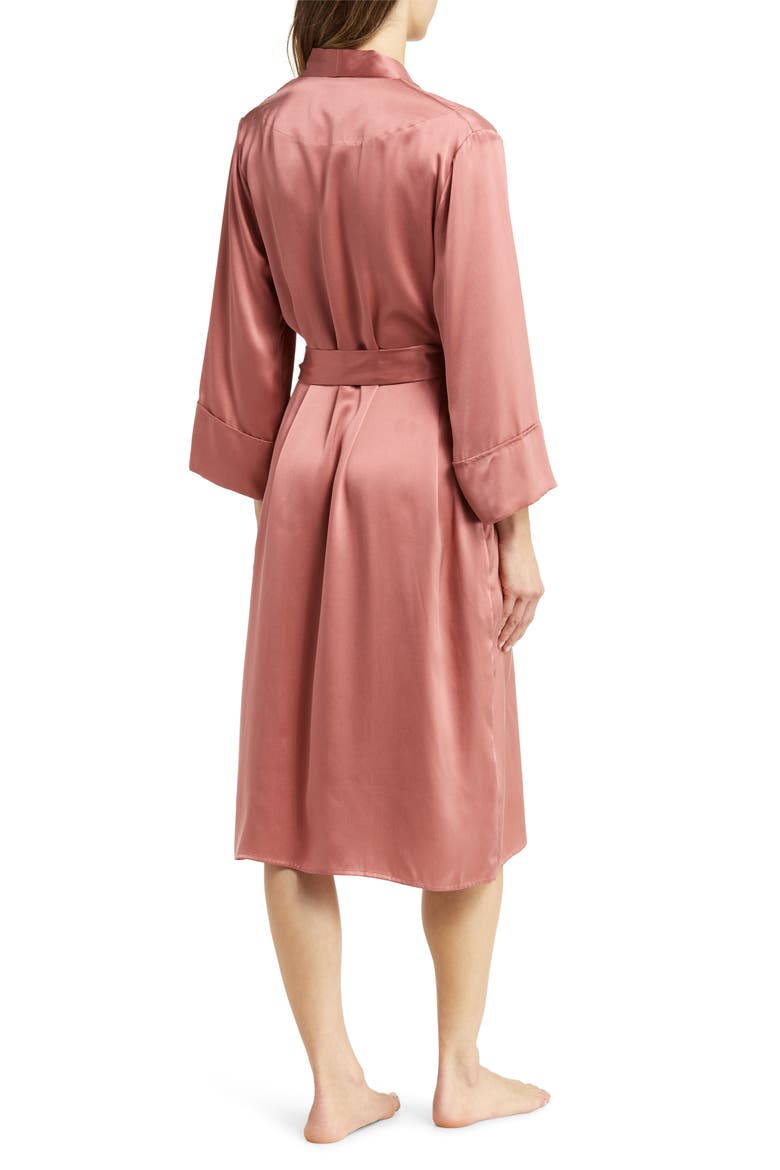 Silk Robe, Alternate, color, SOFT CINNAMON