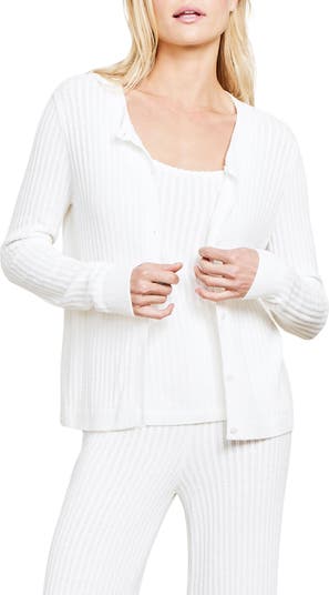 Barefoot Dreams Women s CozyChic Ultra Lite Ribbed Button Cardigan