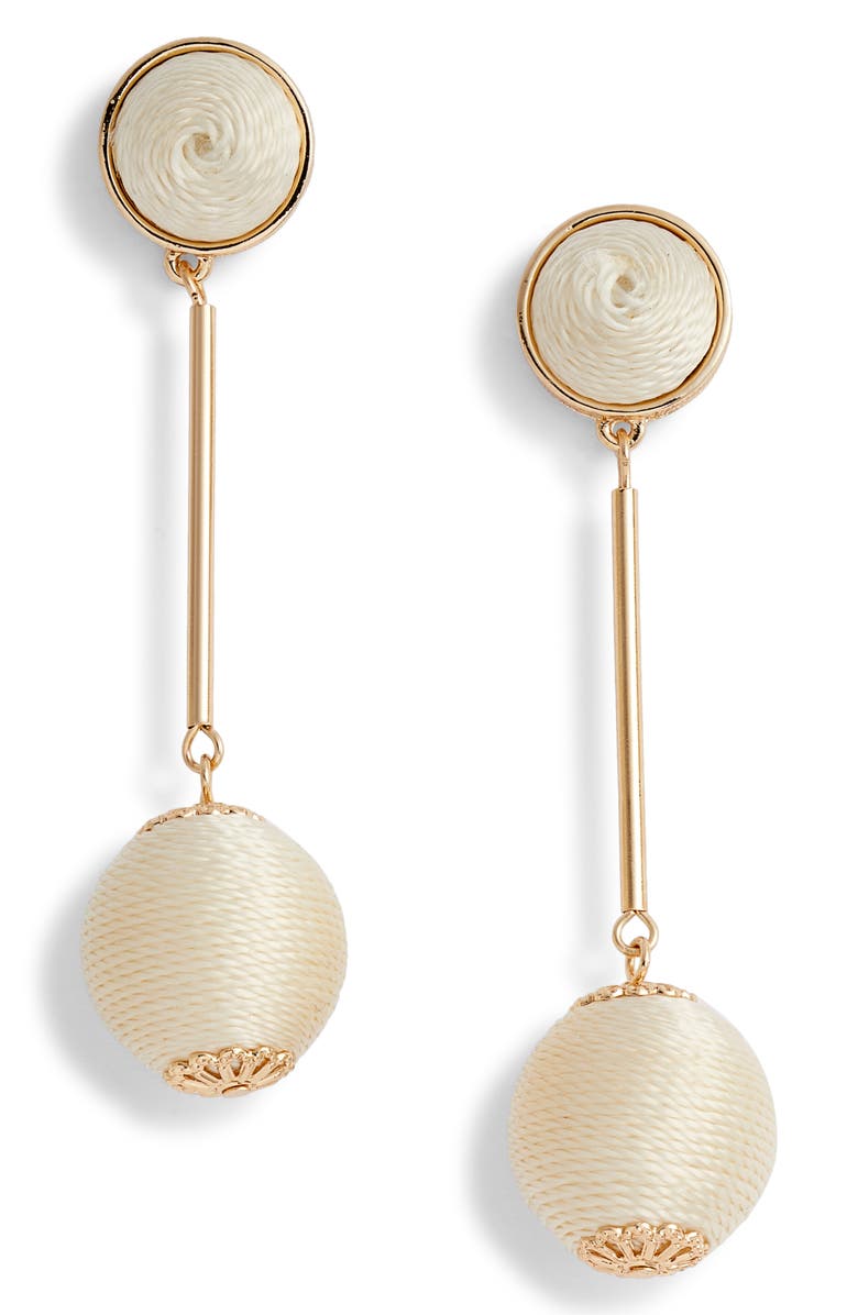 Halogen<sup>®</sup> Mod Ball Drop Earrings, Main, color, 