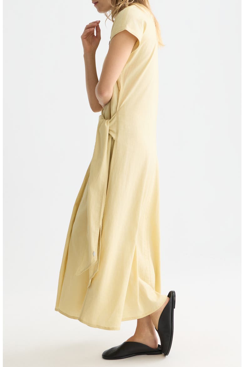 Relaxed Linen Blend Maxi Dress, Alternate, color, PARSNIP