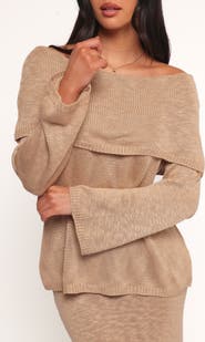 Petal & Pup Indya Off the Shoulder Sweater