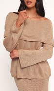 Petal & Pup Indya Off the Shoulder Sweater