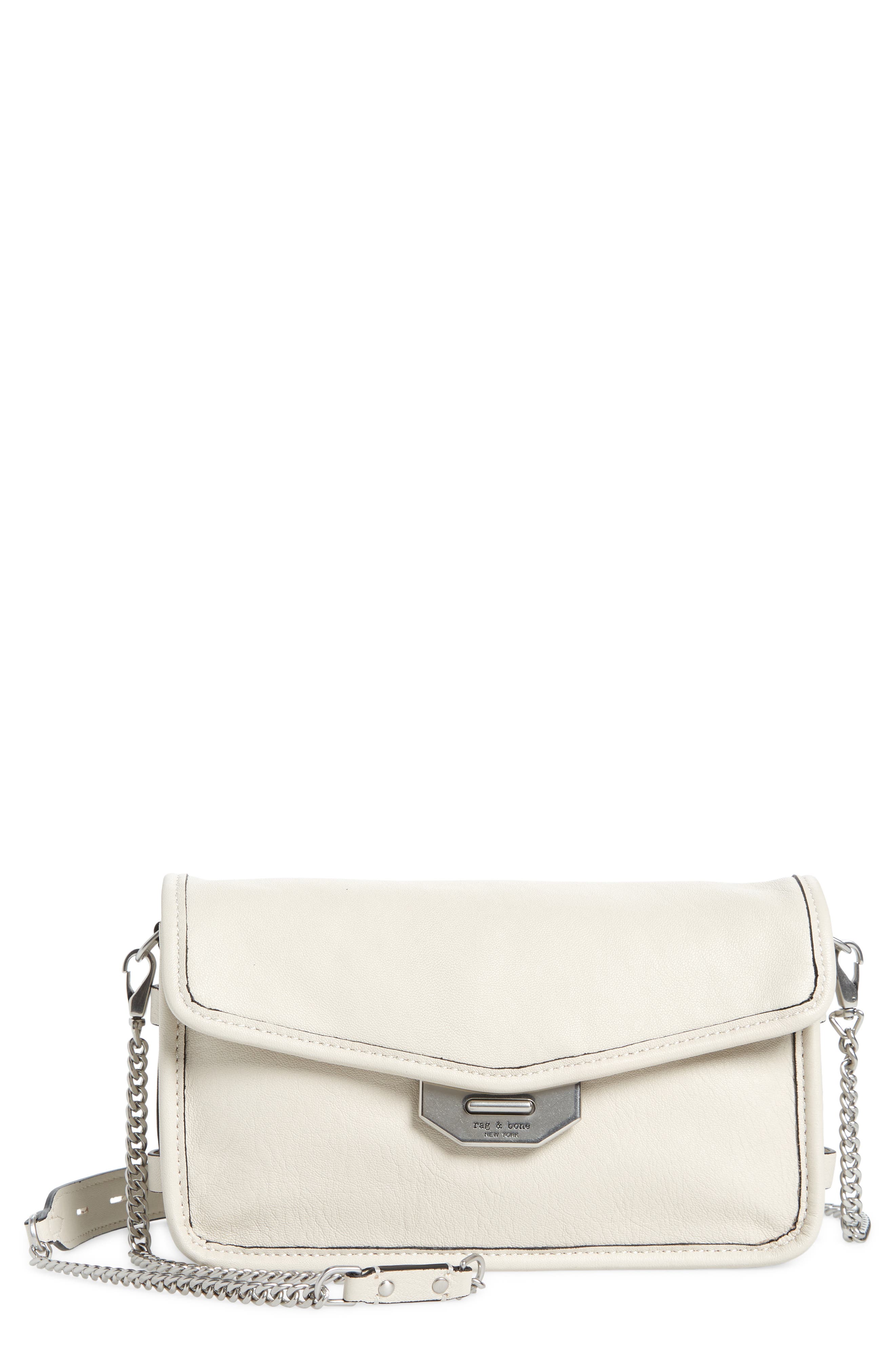rag & bone Field Leather Clutch (Women) | Nordstromrack