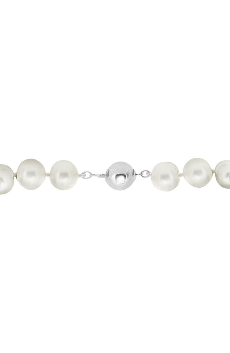 EFFY Sterling Silver 10-11mm Freshwater Pearl Necklace, Alternate, color, White