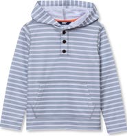 Lands' End Boys Henley Pullover Hoodie