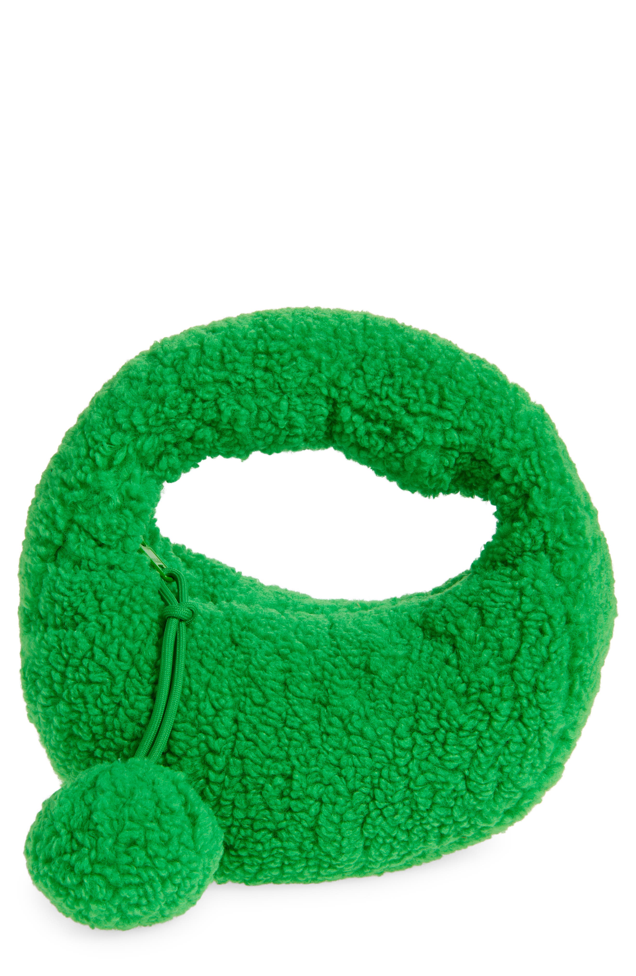 Eugenia Kim Moon Faux Shearling Shoulder Bag, Main, color, 