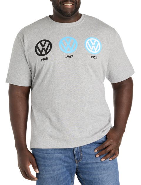 Big & Tall Volkswagon Logos Graphic Tee