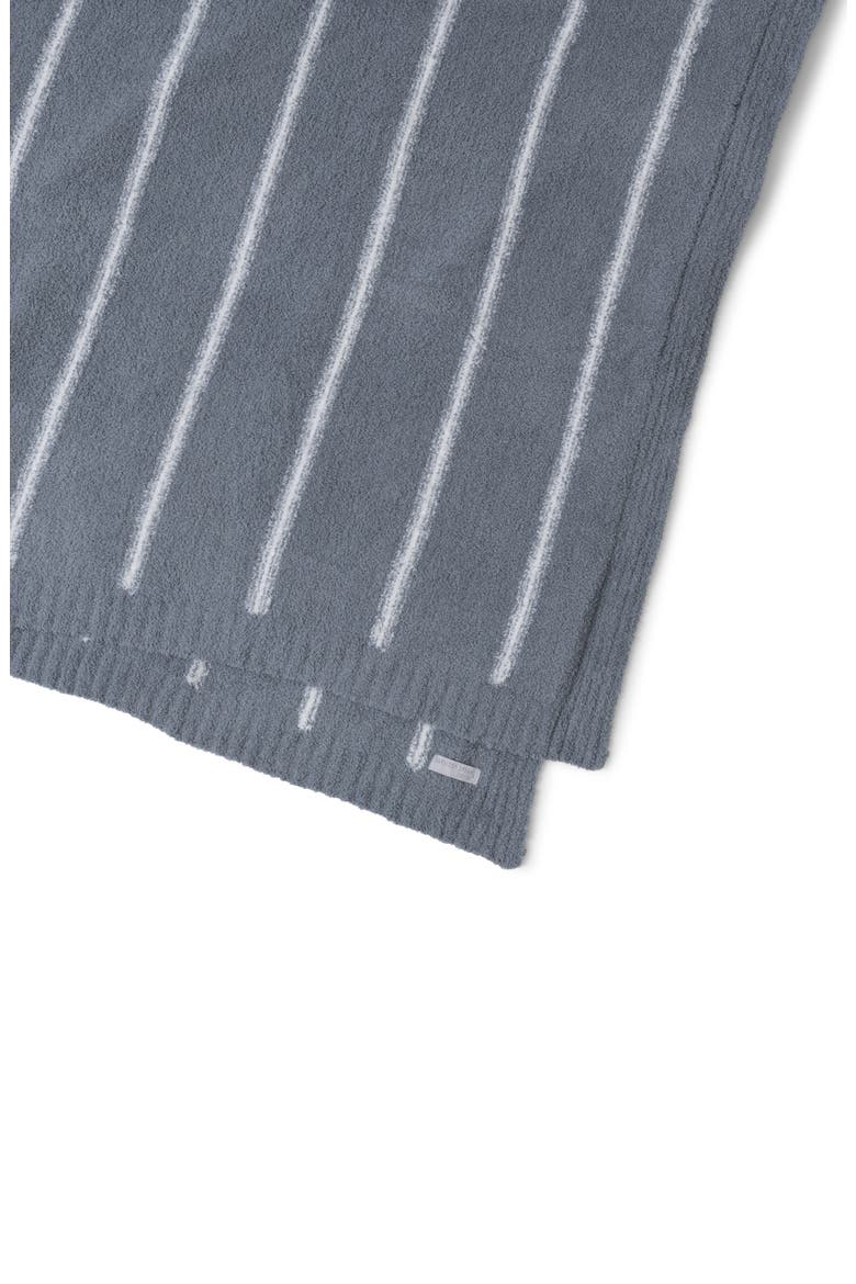 CozyChic™ Pinstripe Bed Blanket, Alternate, color, MOONBEAM/ PEARL