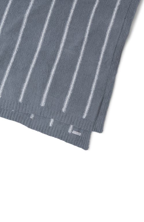 BAREFOOT DREAMS BAREFOOT DREAMS COZYCHIC™ PINSTRIPE BED BLANKET