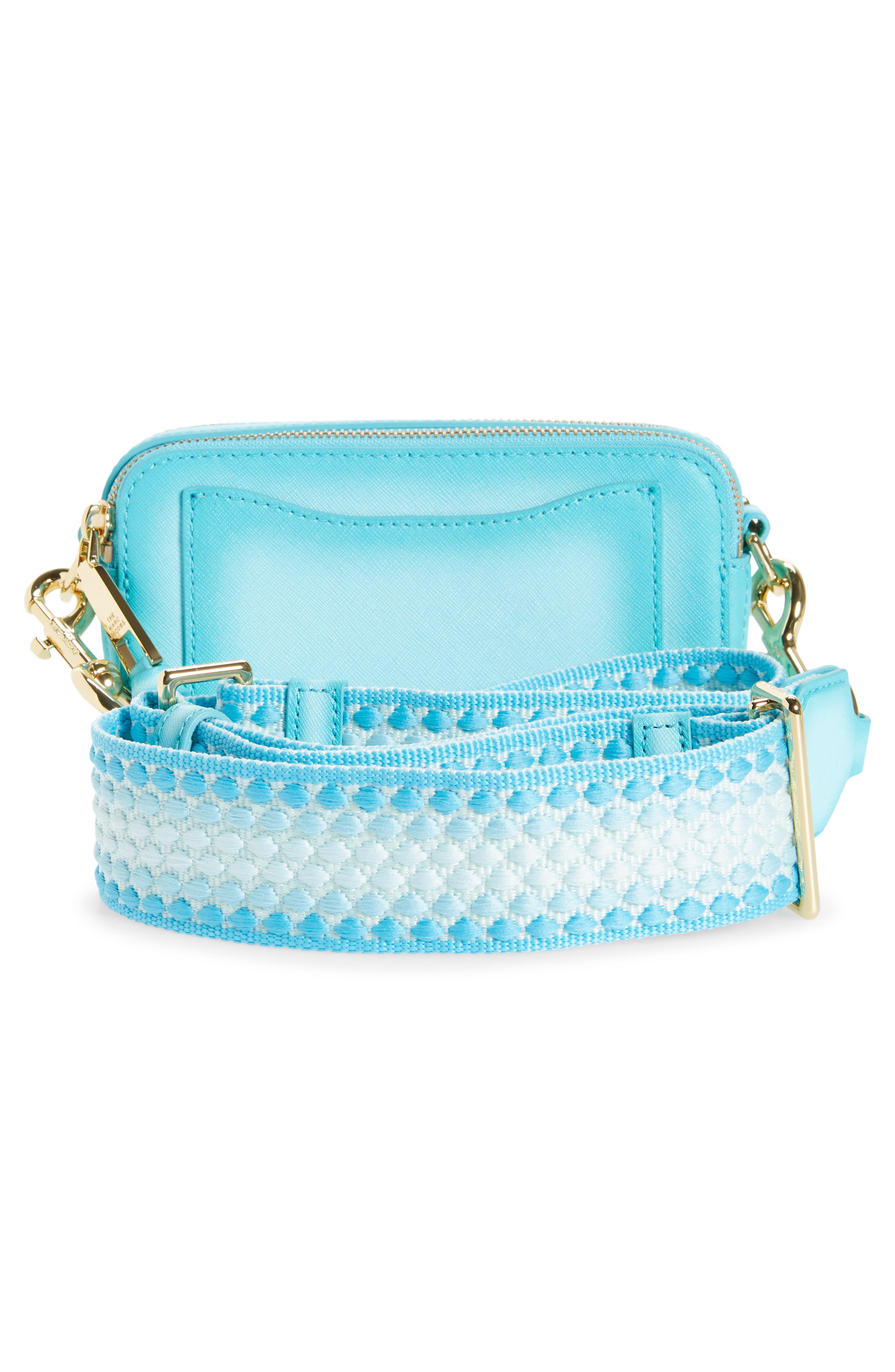Marc Jacobs The Snapshot Leather Crossbody Bag, Alternate, color, 
