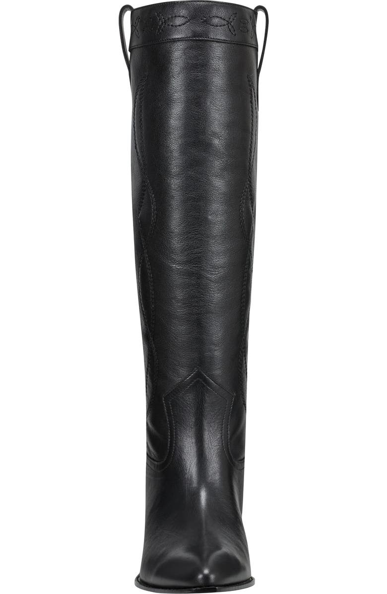 Marc Fisher LTD Edania Pointed Toe Western Knee High Boot, Alternate, color,