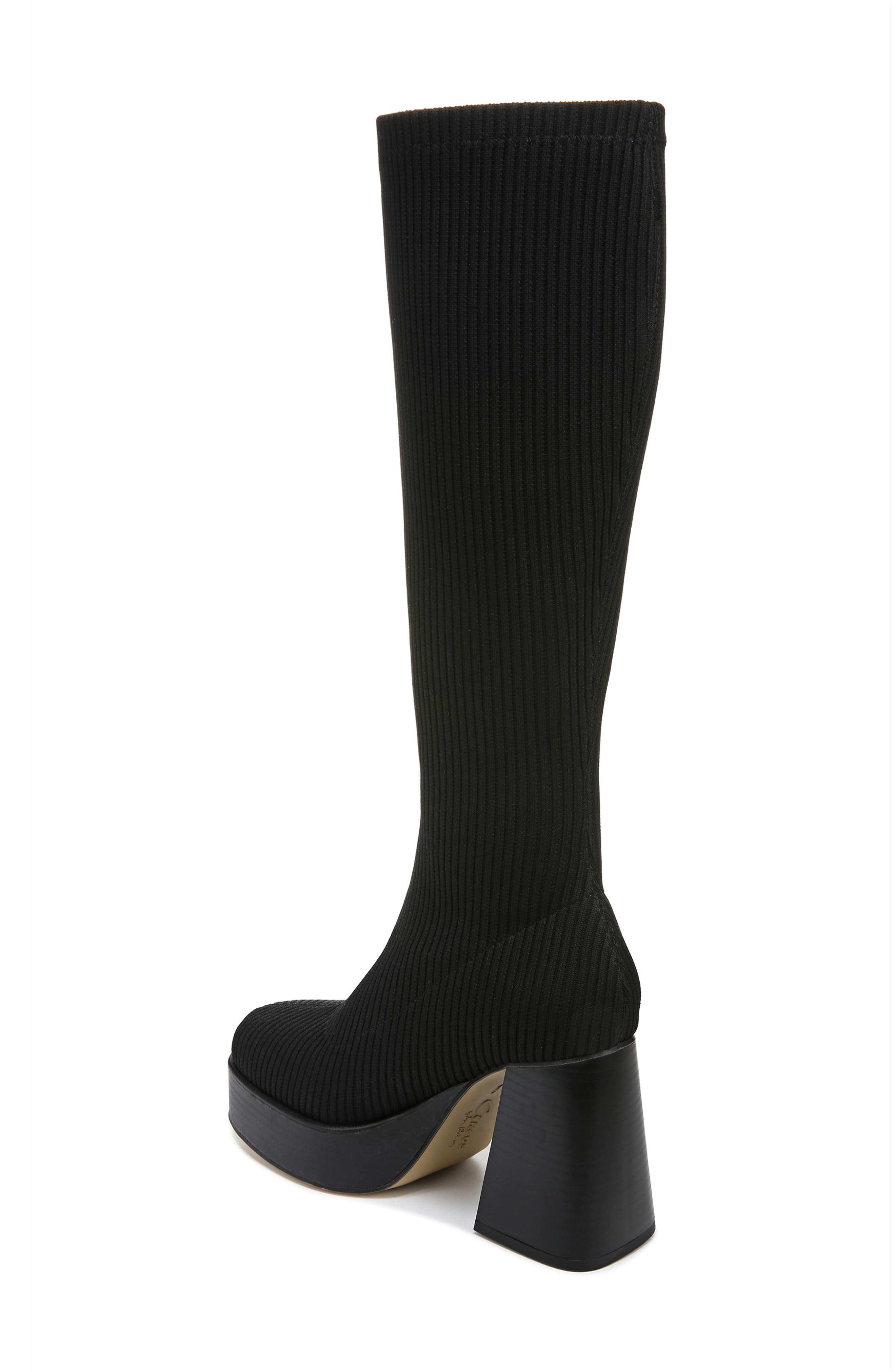 Circus NY by Sam Edelman Simone Knit Platform Boot, Alternate, color, 