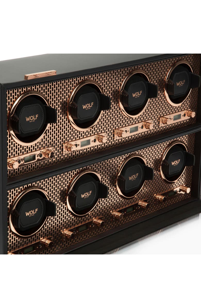 WOLF Axis 8 Piece Watch Winder, Alternate, color, Copper