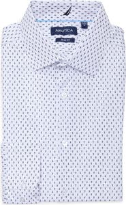 Nautica Slim Fit Arrow Print Stretch Dress Shirt