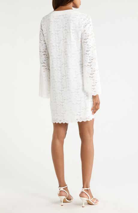 DVF Parker Long Sleeve Lace Dress