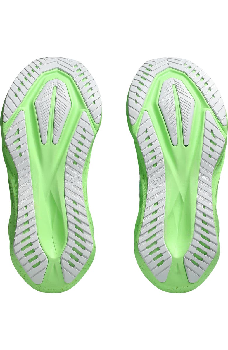 ASICS<sup>®</sup> NOVABLAST<sup>®</sup> 5 Ekiden Running Shoe, Alternate, color, Vital Green/ Black