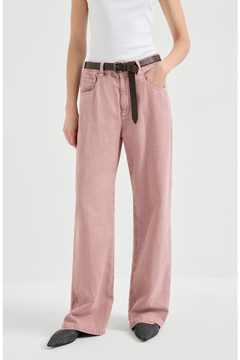 Contemporary trousers, Main, color, Pink