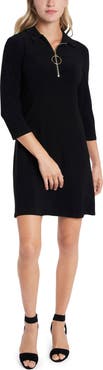 Chaus Front Zip Minidress