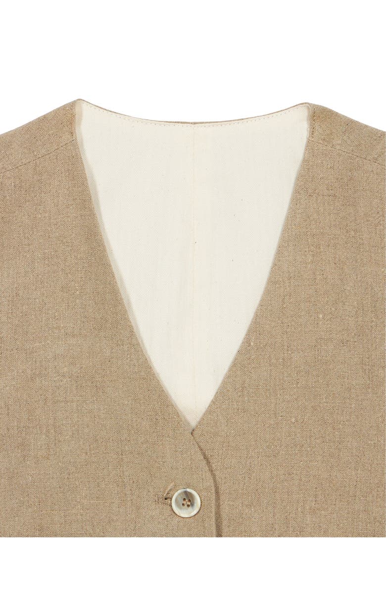 Fortela Demi Vest, Alternate, color, Garza