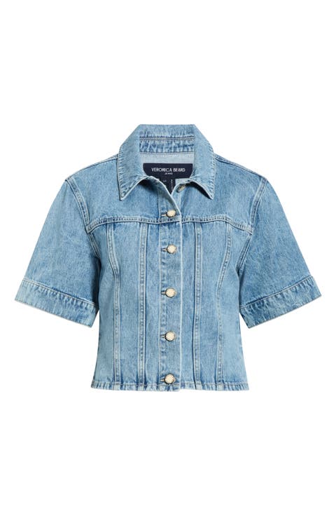 Malcom Short Sleeve Denim Jacket