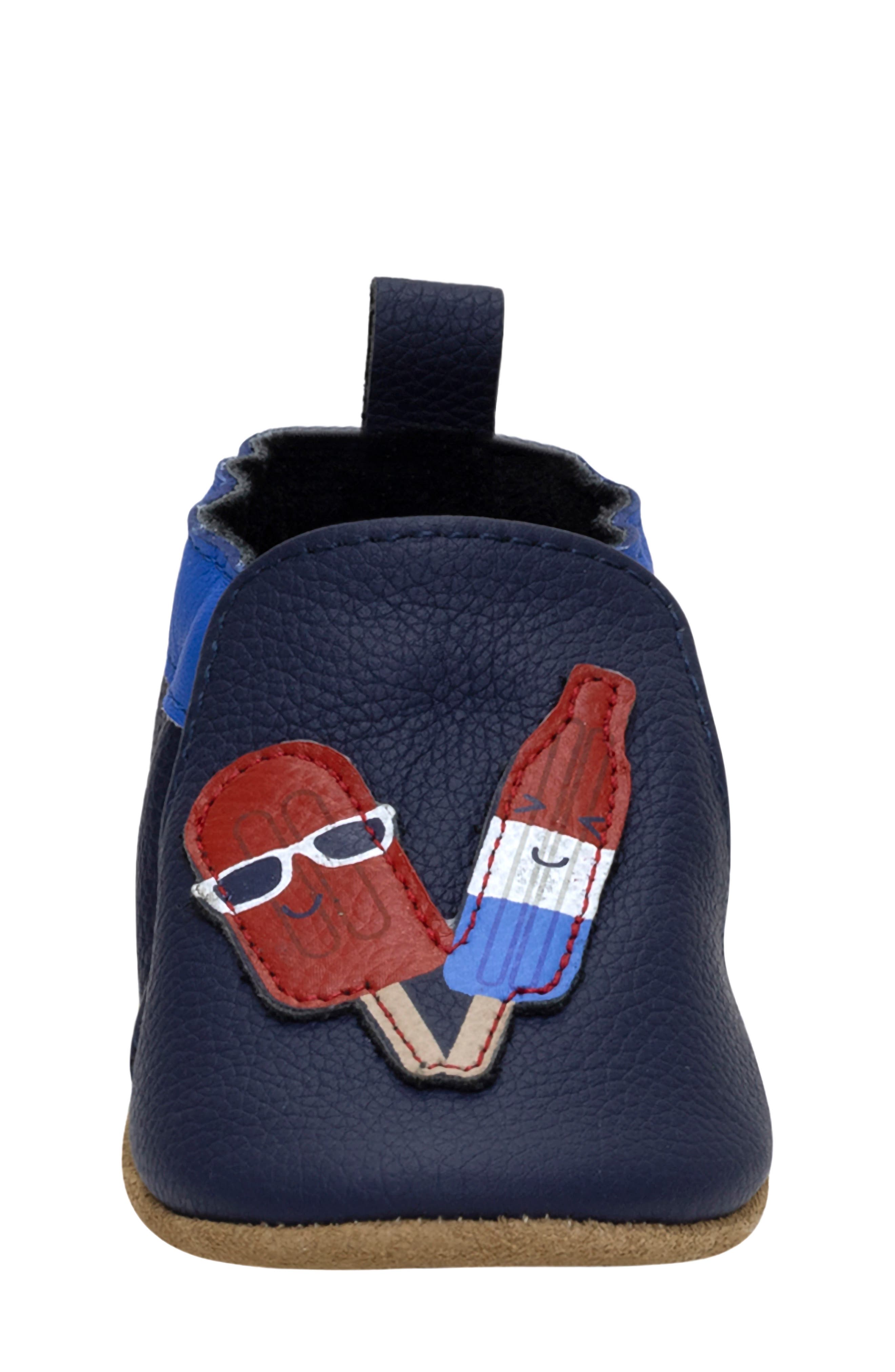 Robeez<sup>®</sup> Stay Chill Crib Shoe, Alternate, color, 