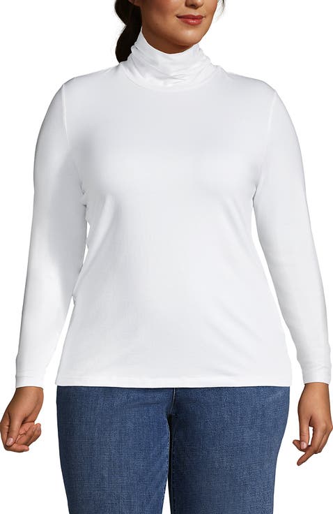 Lightweight Jersey Long Sleeve Turtleneck