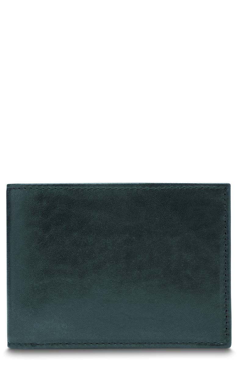 Bosca Aged Leather Small Bifold Wallet, Main, color,