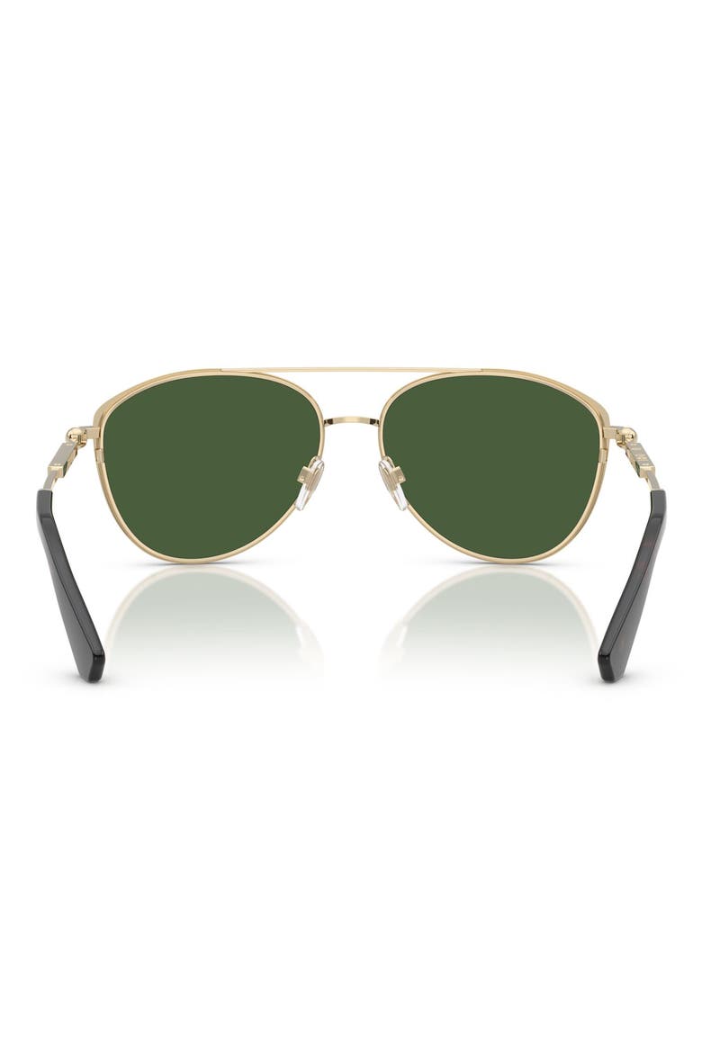 59mm Pilot Sunglasses, Alternate, color, LIGHT GOLD