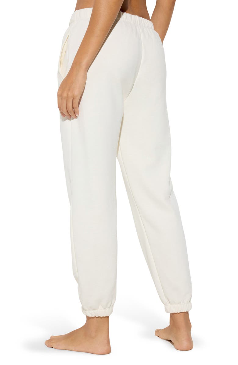 Spiritual Gangster Power of Sun Eden Joggers, Alternate, color, Vintage White