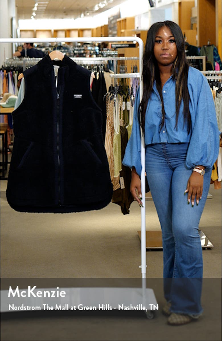 Fleece Zip-Up Vest, sales video thumbnail