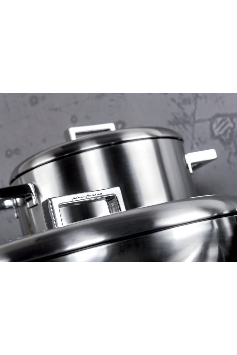 SAUTE PAN 2 HANDLES CM.32 STI, Alternate, color, STAINLESS STEEL