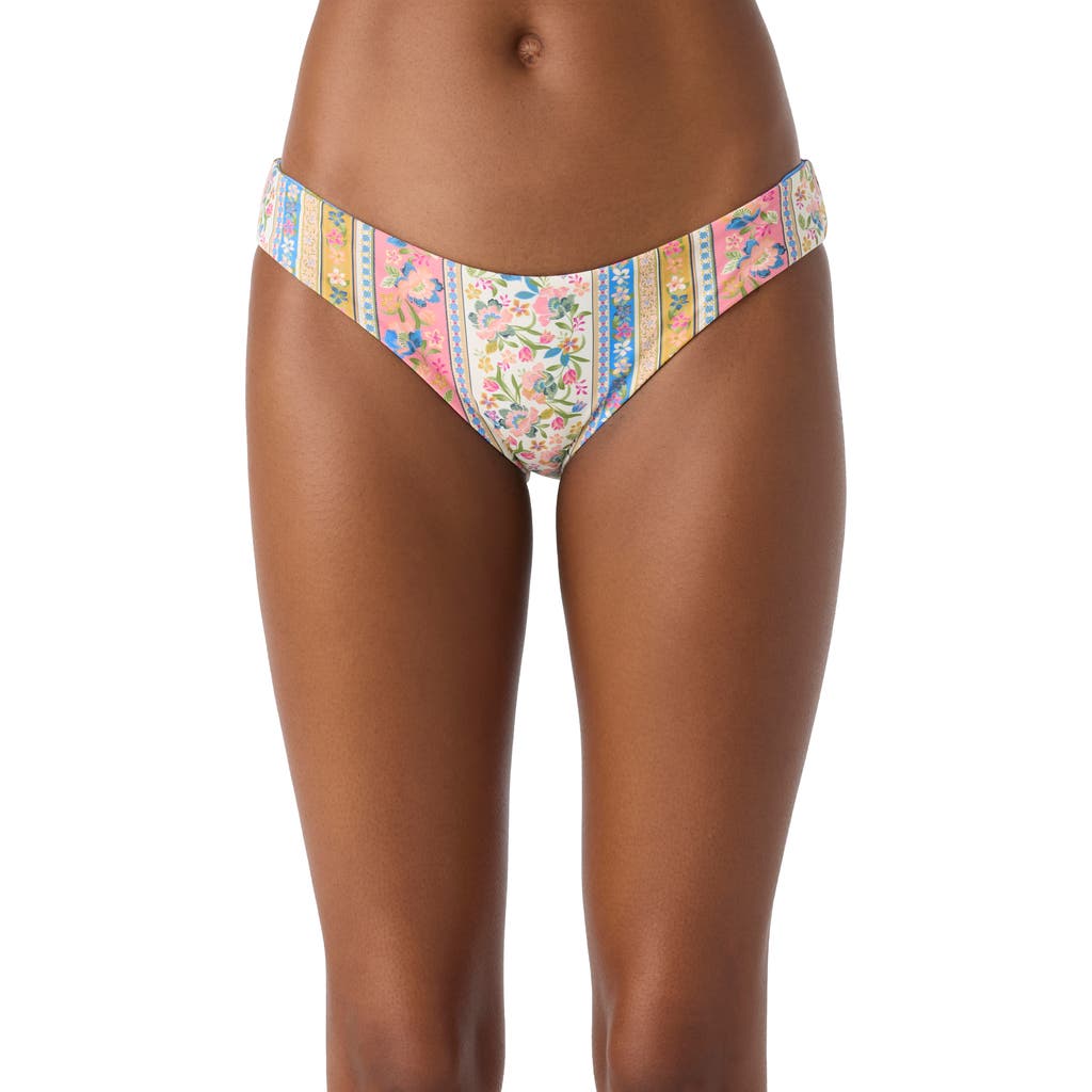 O'neill Rio Floral Blue Lagoon Reversible Swim Bottoms